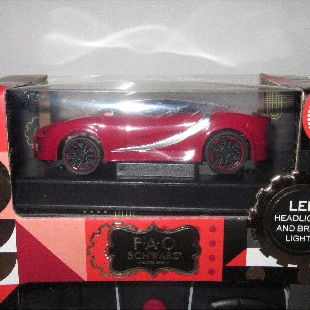 FAO Schwarz Sports Italia Car remote control car with lights NEW toy